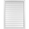 Ekena Millwork Vertical Surface Mount PVC Gable Vent: Functional, w/ 2"W x 2"P Brickmould Sill Frame, 30"W x 40"H GVPVE30X4003SF - alternate 1